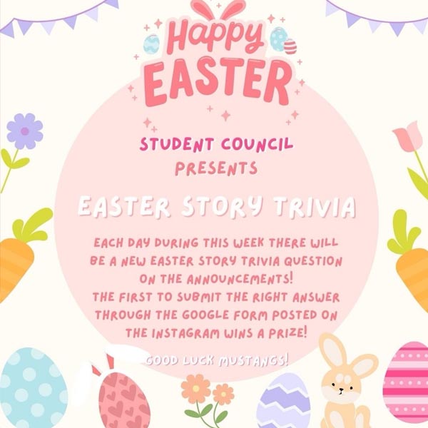 smchs easter trivia promo 2024